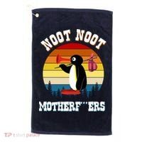 Noot Noot Motherf***ers Penguin Golf Towel thumb 0