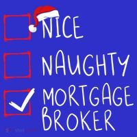 Nice Naughty Mortgage Broker Christmas Xmas Santa Claus Cute Gift Sweatshirt thumb 3