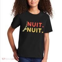 Nuit Nuit Night Night French Words Paris Tower Kids T-Shirt thumb 2