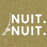 Nuit Nuit Night Night French Words Paris Tower Eiffel Garment-Dyed Women's Muscle Tee thumb 6