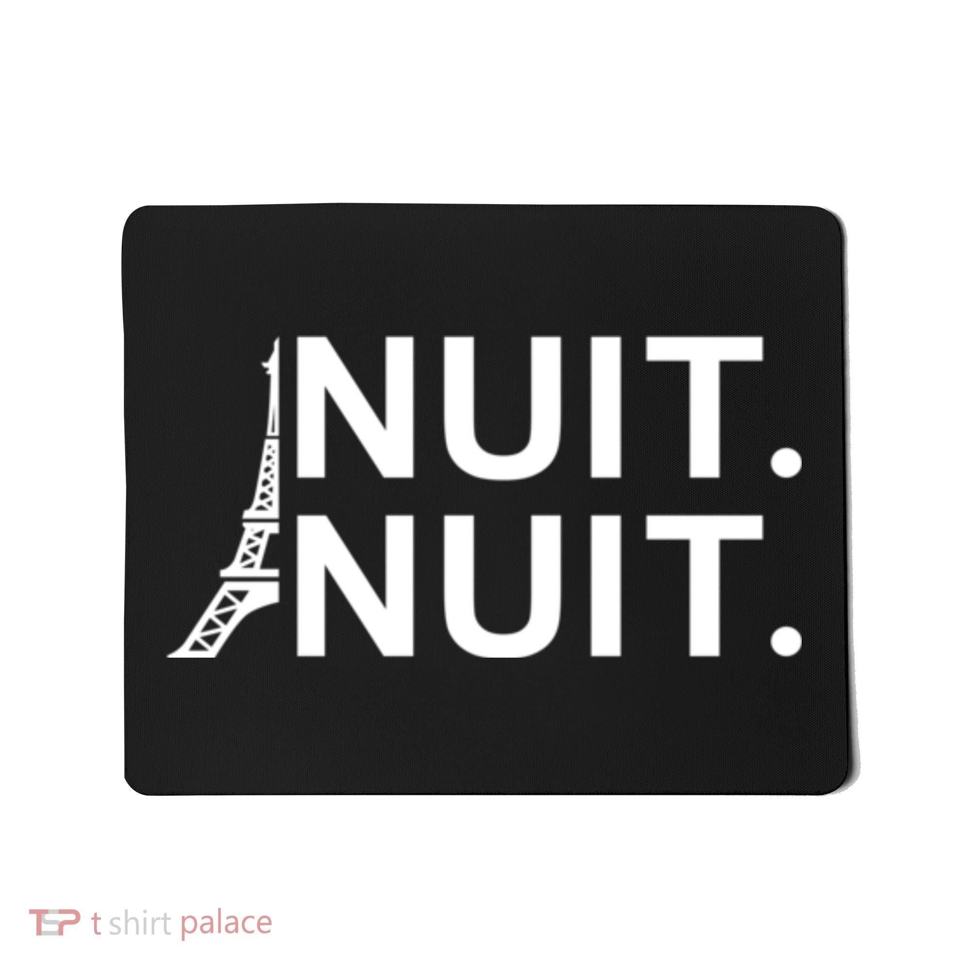 Nuit Nuit Night Night Mousepad