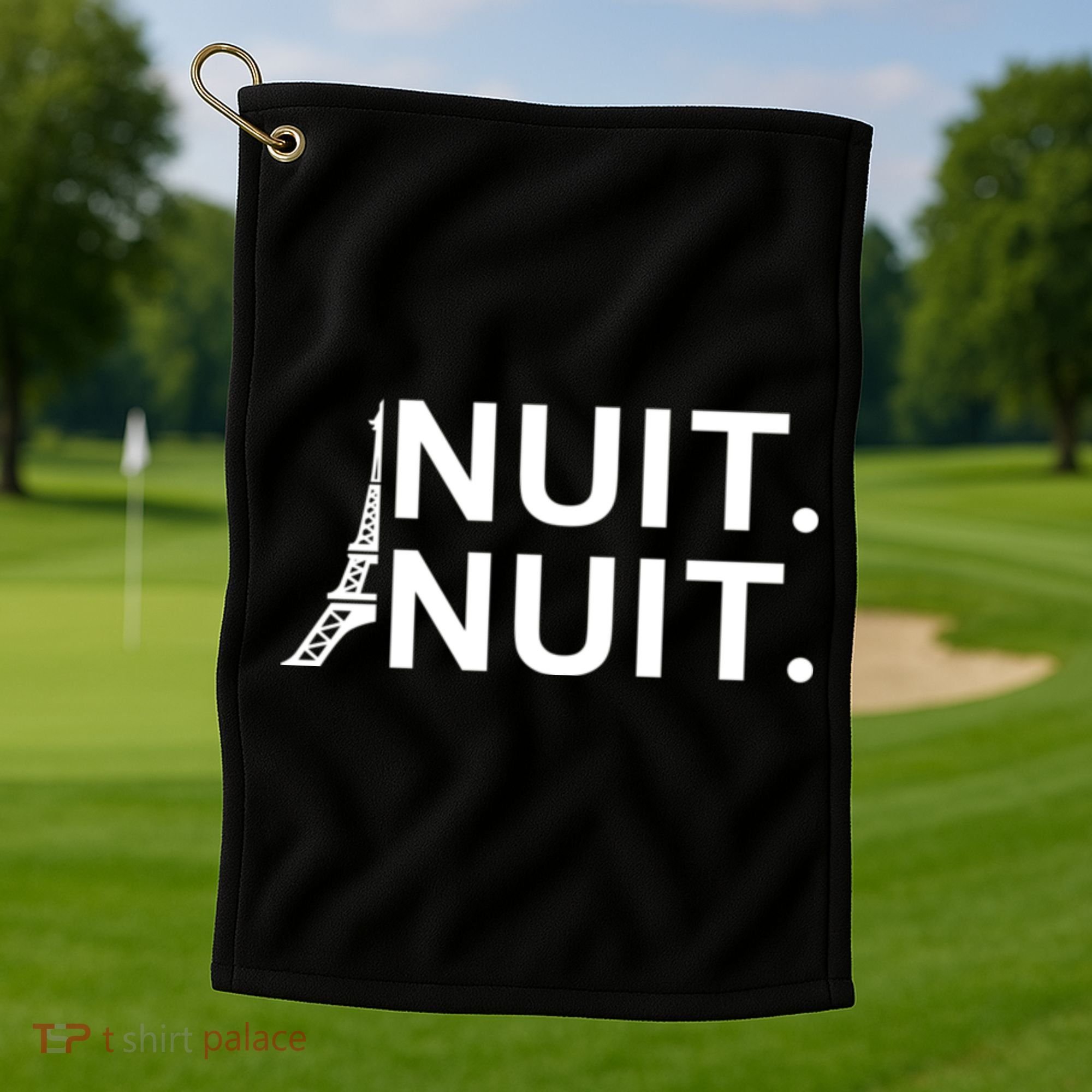 Nuit Nuit Night Night Golf Towel