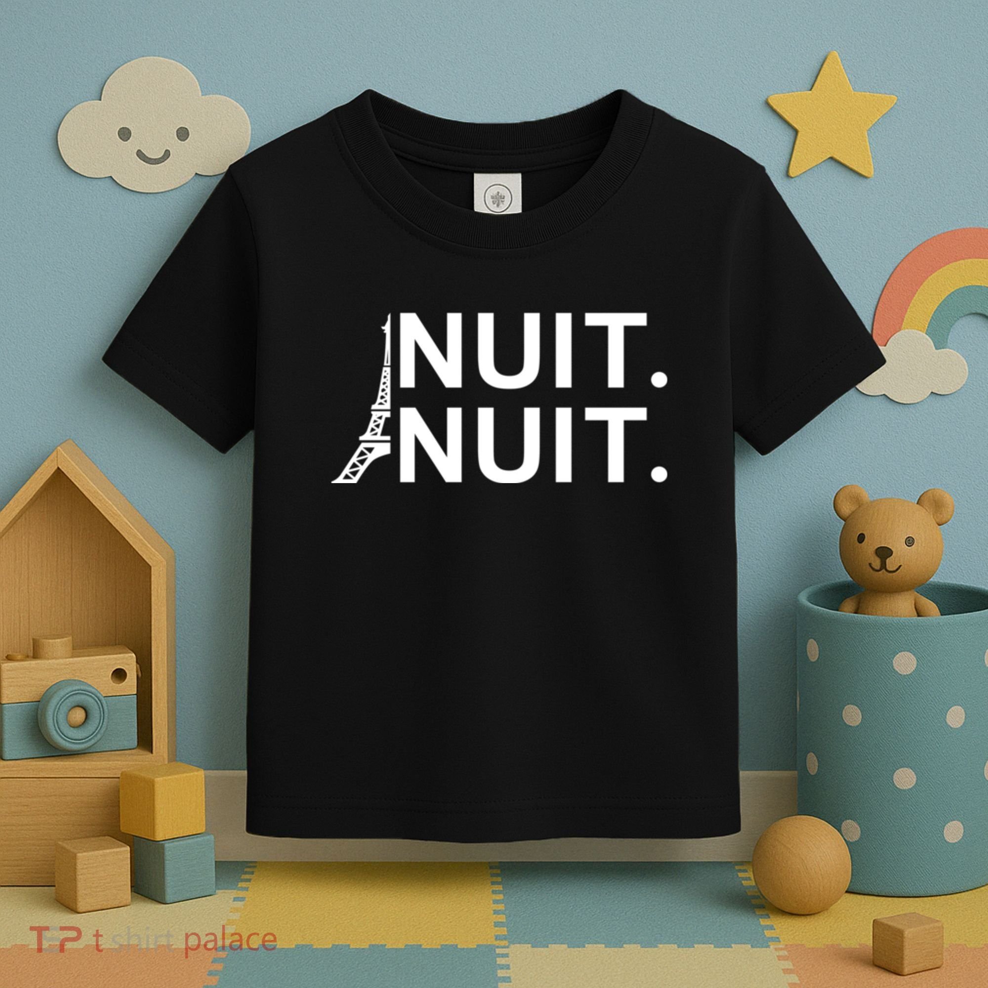 Nuit Nuit Night Night Toddler T-Shirt