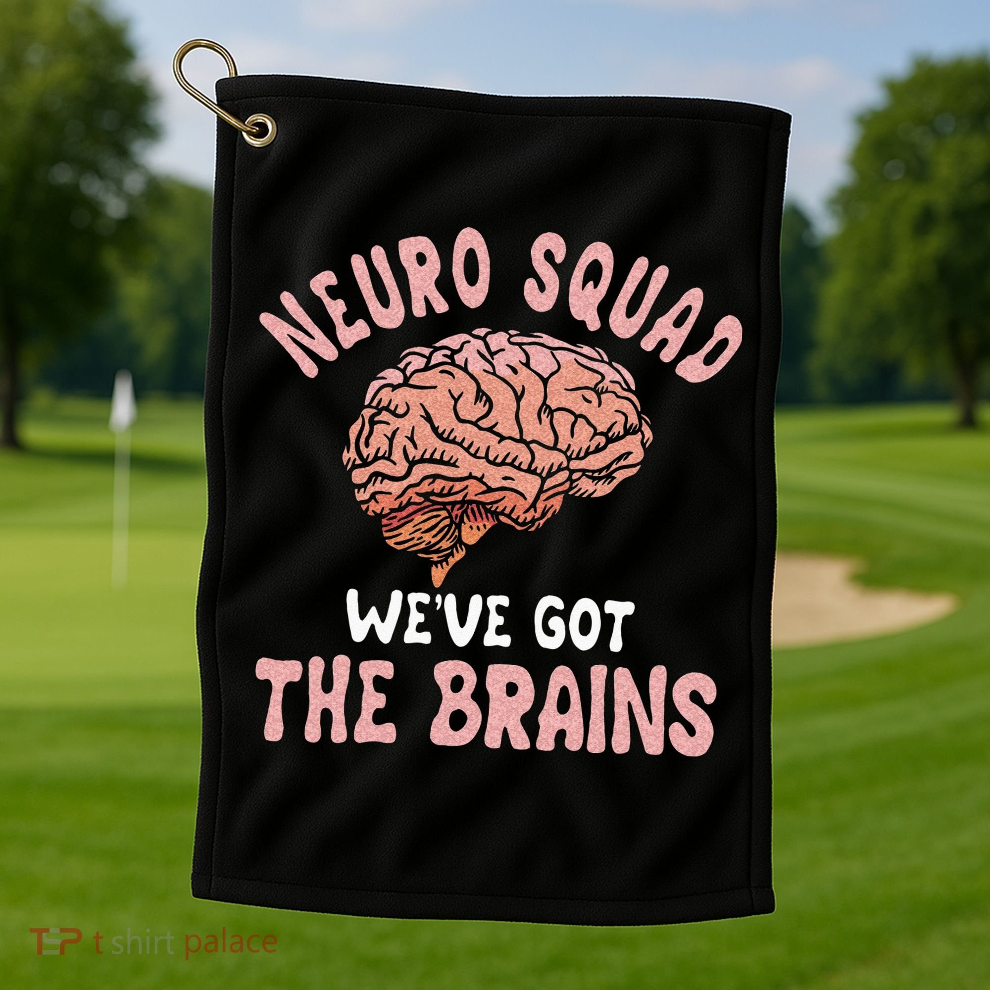Neurologist Neurosurgeon Neurology Brain Surgeon Neuro Squad Golf Towel