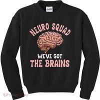 Neurologist Neurosurgeon Neurology Brain Surgeon Neuro Squad Kids Sweatshirt thumb 0