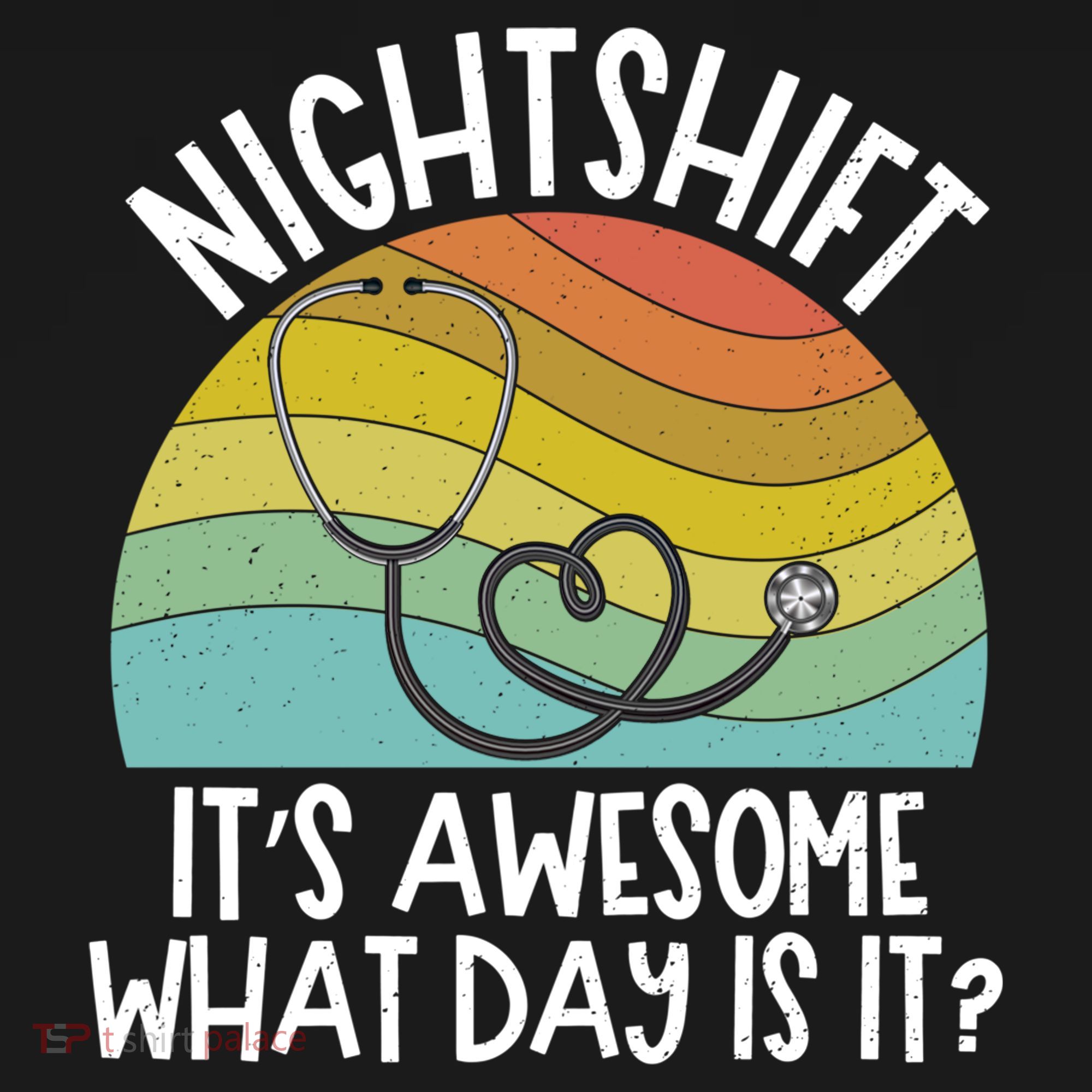 Nightshift Nurse Night Shift Nursing Rn Lpn Cna Prn Lnd Care Gift USA-Made Doggie Bandana