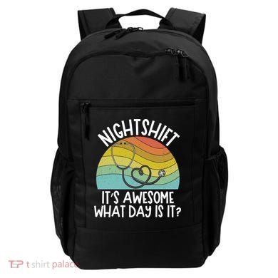 Nightshift Nurse Night Shift Nursing Rn Lpn Cna Prn Lnd Care Gift Backpack