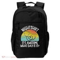 Nightshift Nurse Night Shift Nursing Rn Lpn Cna Prn Lnd Care Gift Backpack thumb 0