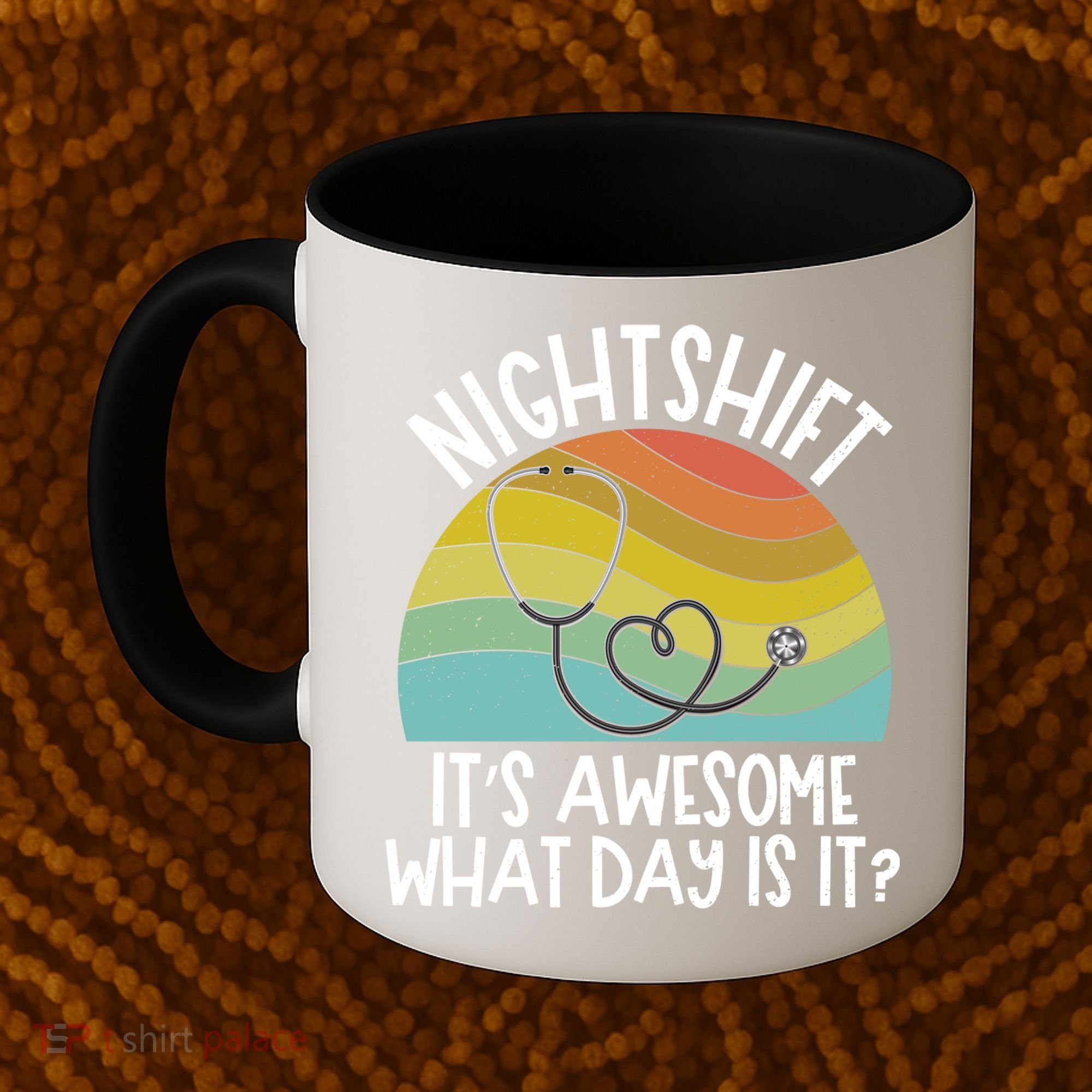 Nightshift Nurse Night Shift Nursing Rn Lpn Cna Prn Lnd Care Gift Coffee Mug