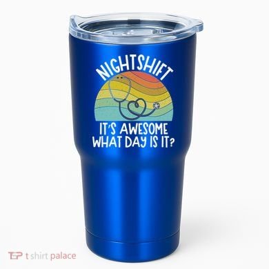 Nightshift Nurse Night Shift Nursing Rn Lpn Cna Prn Lnd Care Gift Tumbler