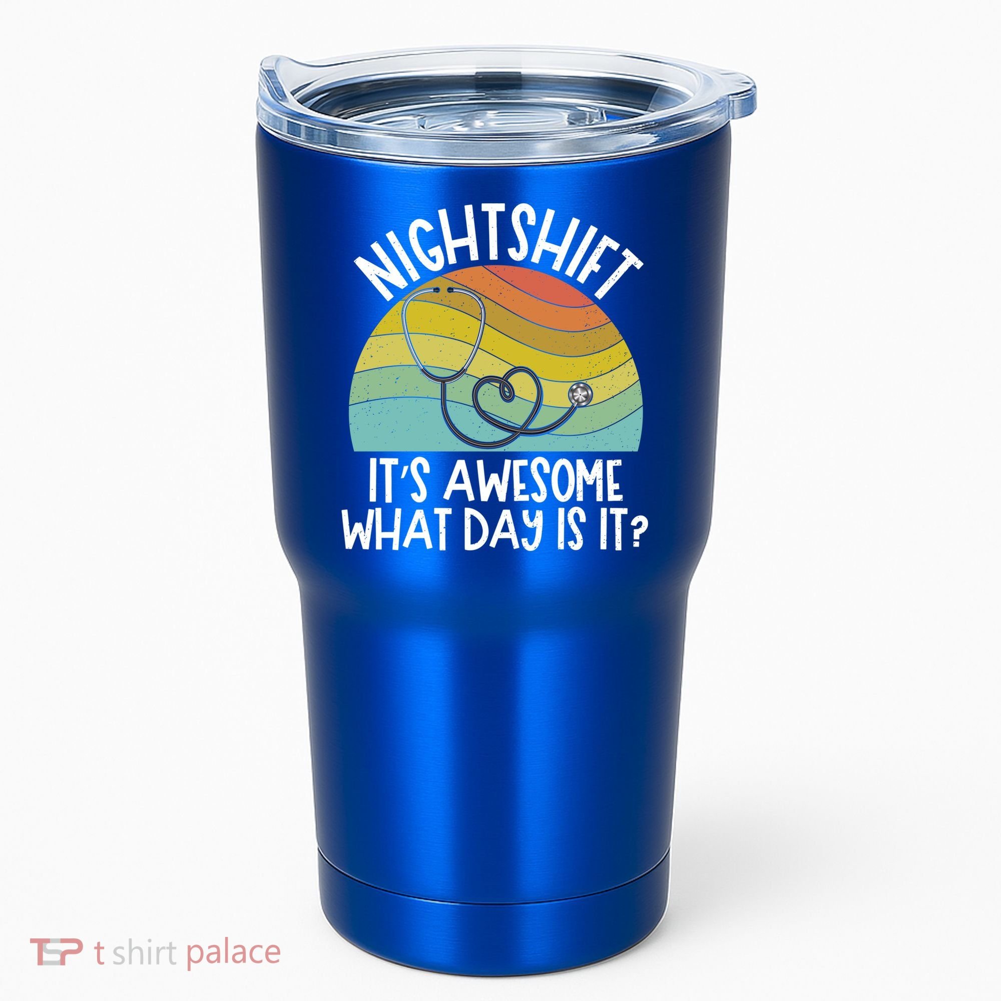 Nightshift Nurse Night Shift Nursing Rn Lpn Cna Prn Lnd Care Gift Tumbler