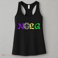 NOLA | New Orleans Mardi Gras | 504 Shirt Women's Tank Top thumb 3