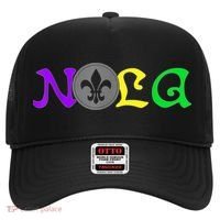 NOLA | New Orleans Mardi Gras | 504 Shirt Hat thumb 0