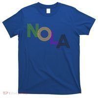 Nola New Orleans Retro Vintage Mardi Gras Souvenir Gift T-Shirt thumb 0