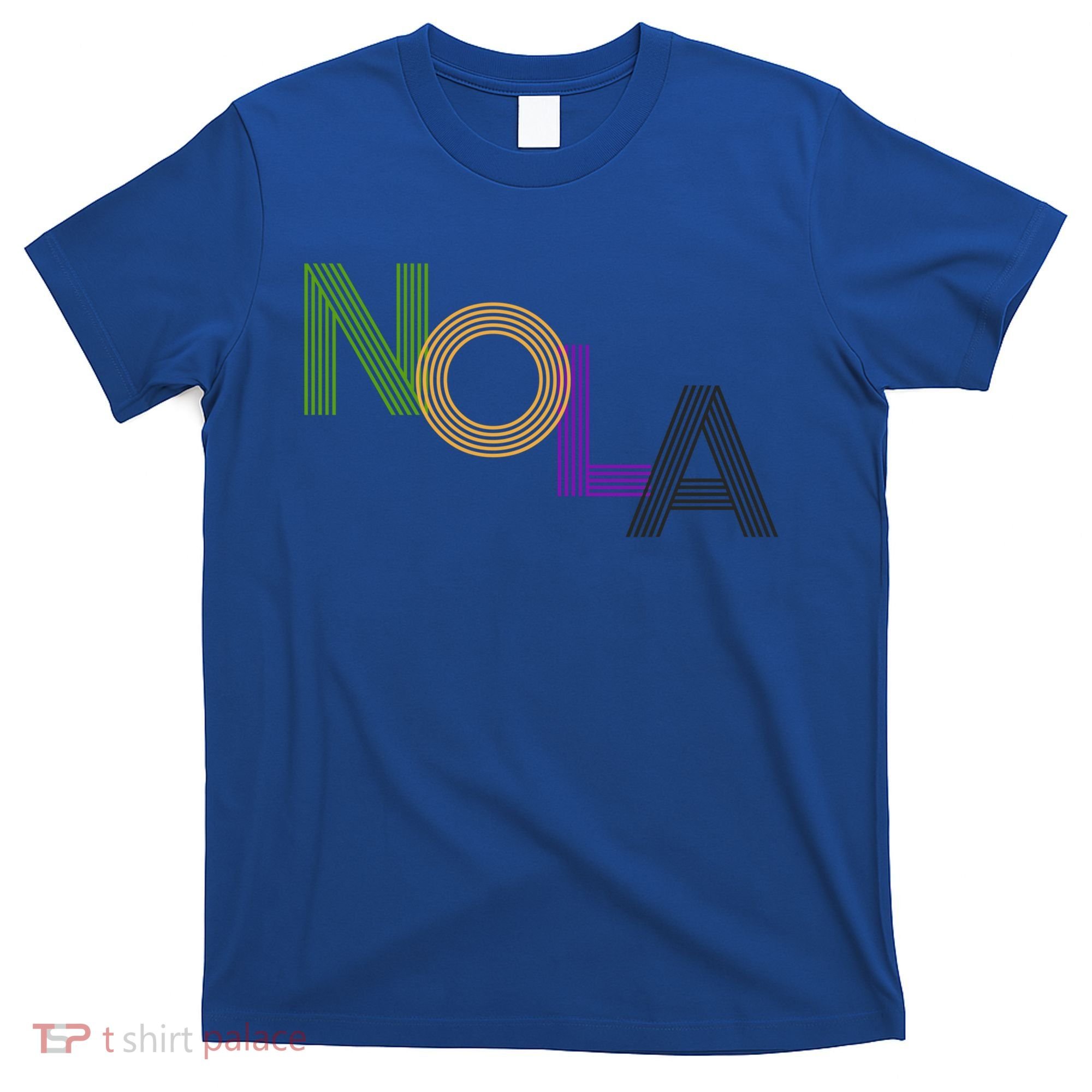 Nola New Orleans Retro Vintage Mardi Gras Souvenir Gift T-Shirt