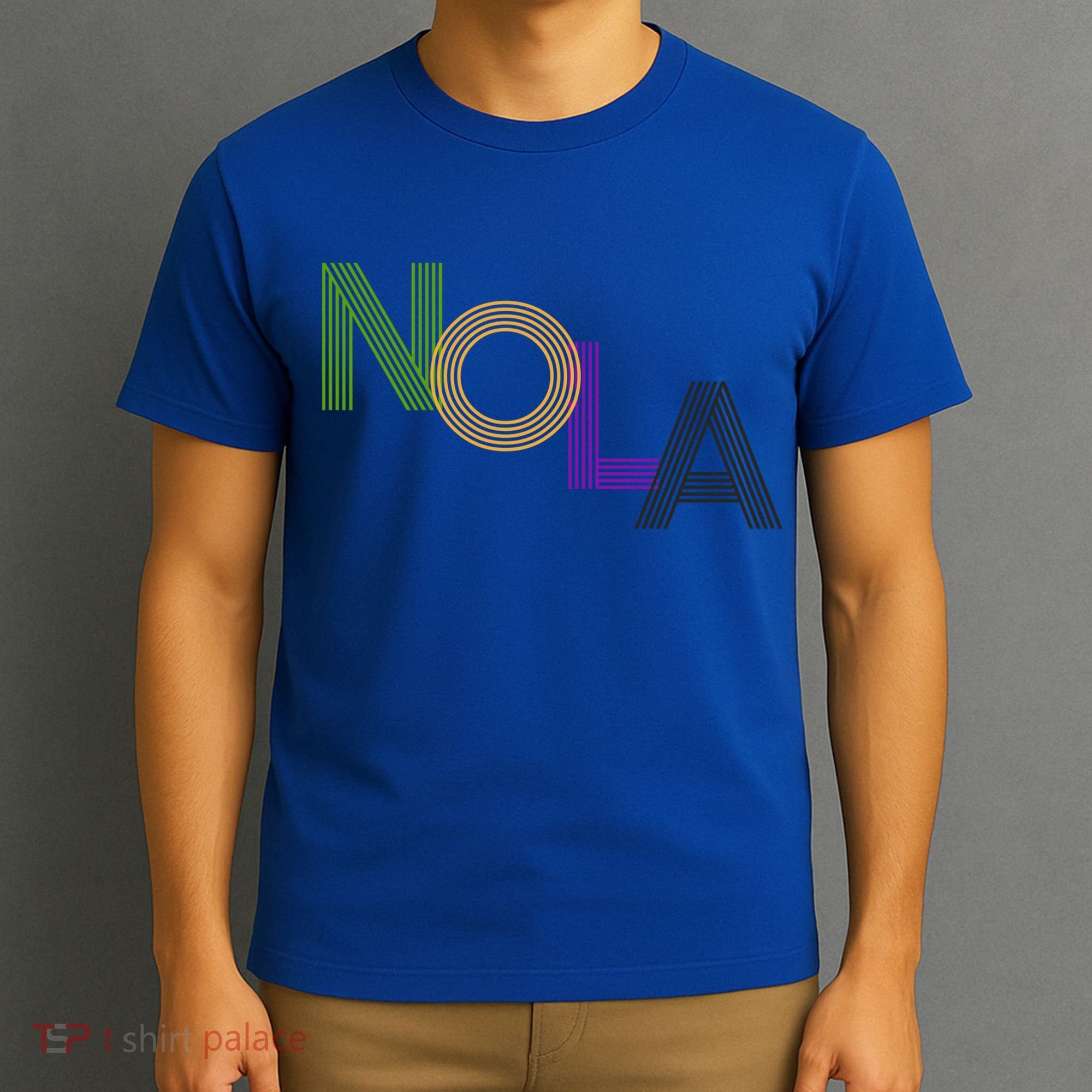 Nola New Orleans Retro Vintage Mardi Gras Souvenir Gift T-Shirt