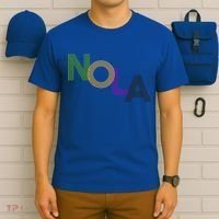 Nola New Orleans Retro Vintage Mardi Gras Souvenir Gift T-Shirt thumb 6