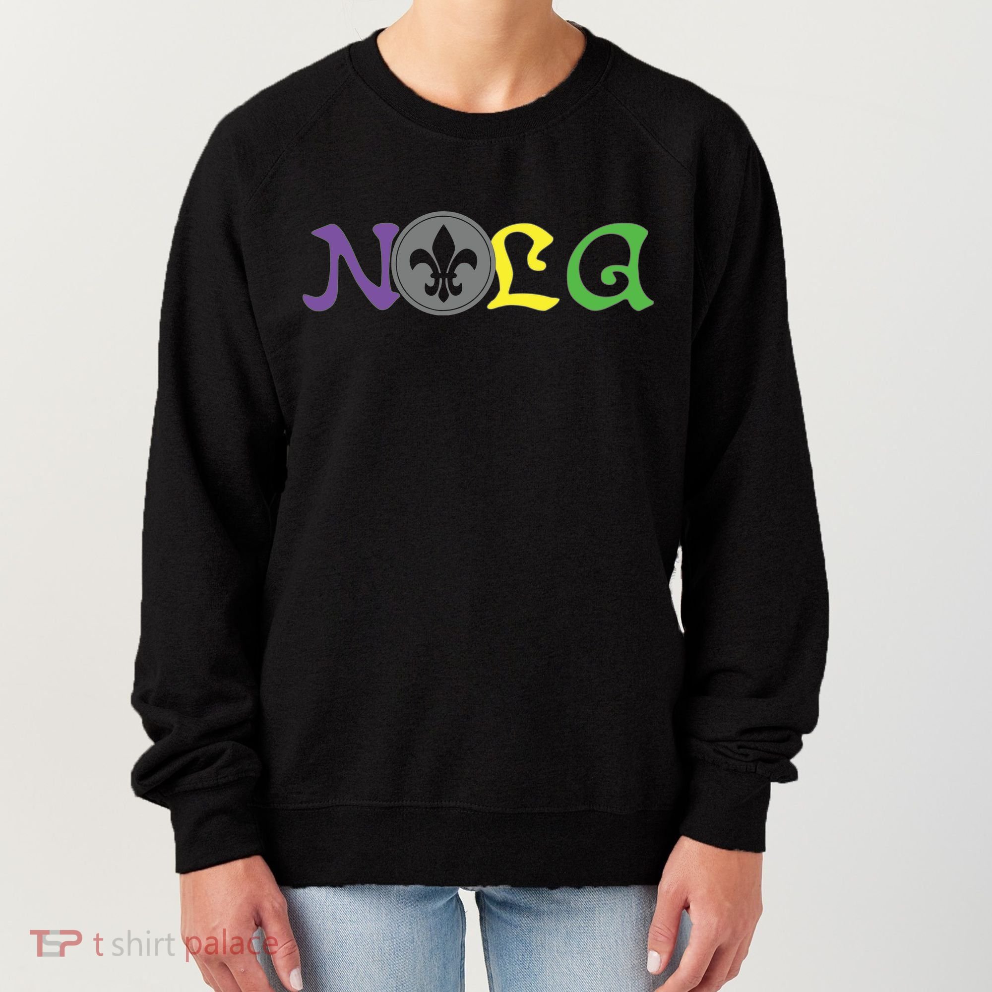Nola New Orleans Mardi Gras 504 Women's Sweatshirt