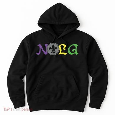 Nola New Orleans Mardi Gras 504 Hoodie