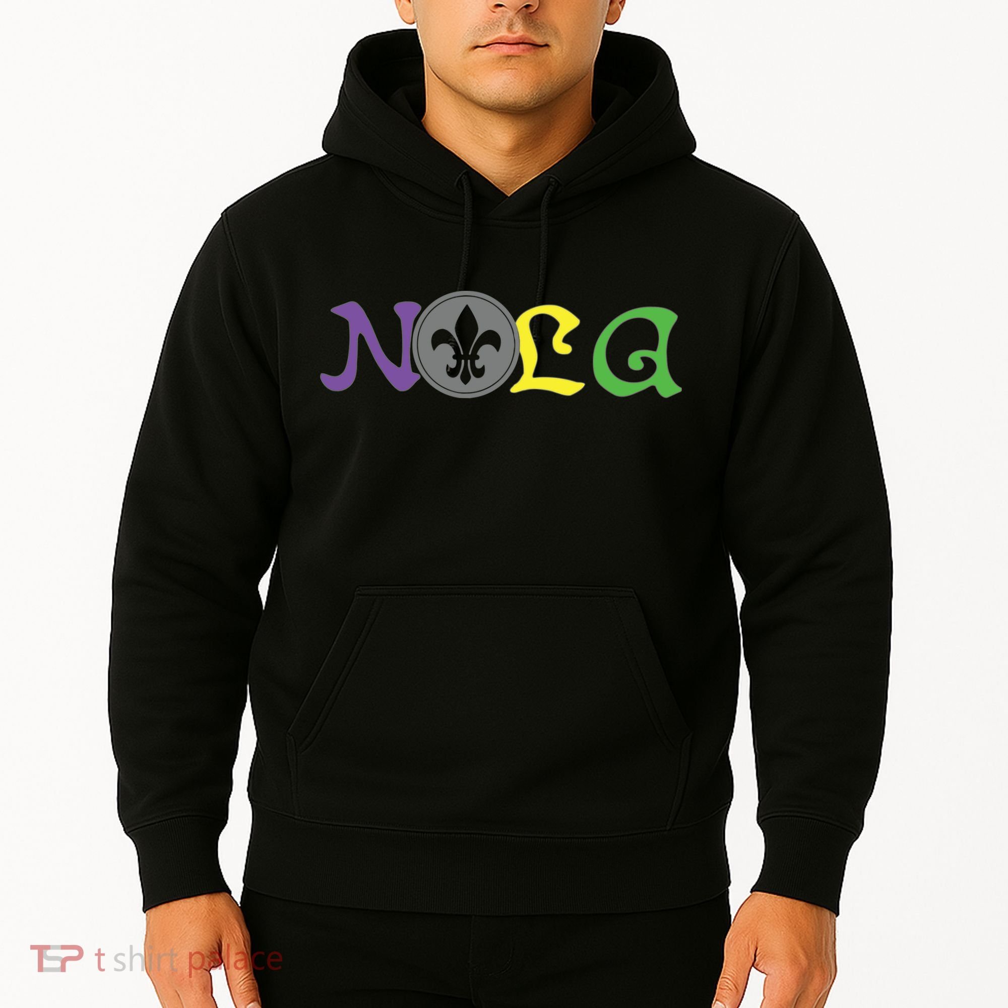 Nola New Orleans Mardi Gras 504 Hoodie