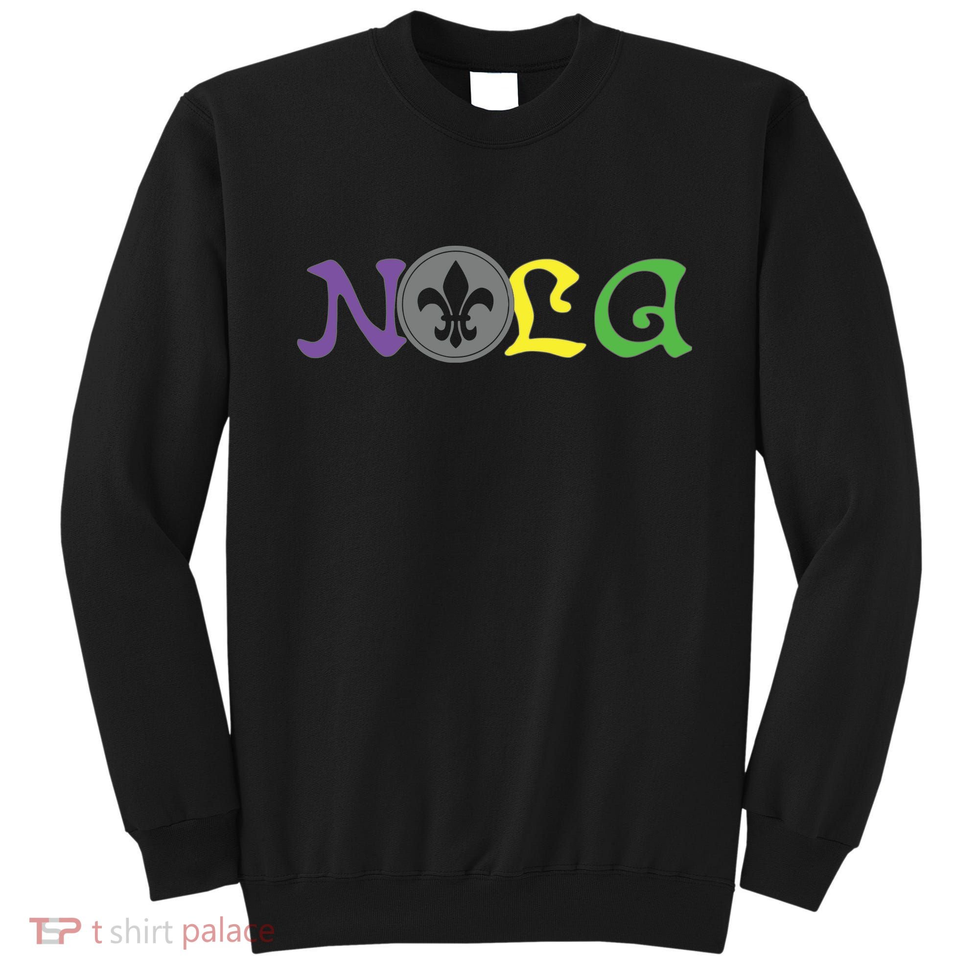 Nola New Orleans Mardi Gras 504 Sweatshirt