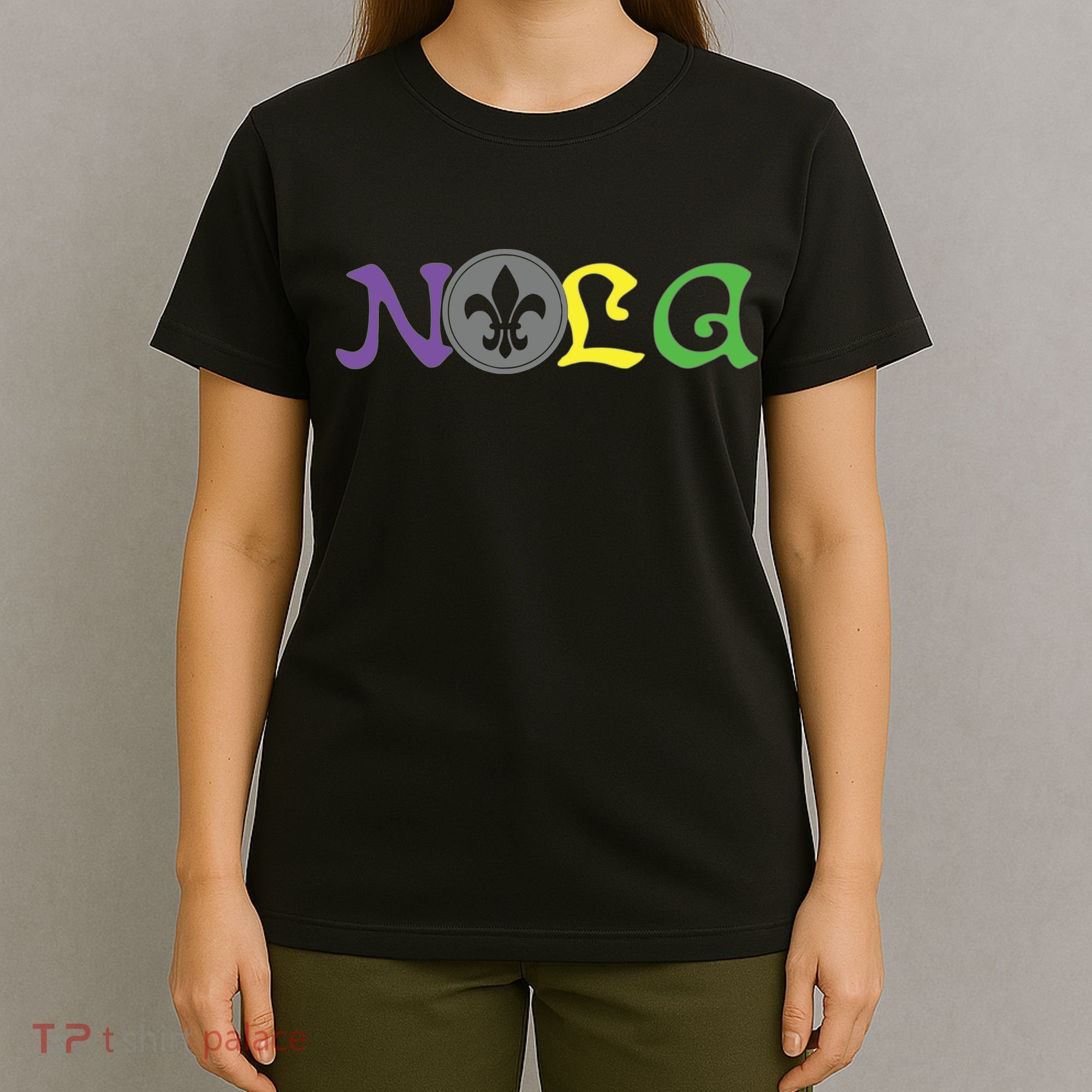 Nola New Orleans Mardi Gras 504 T-Shirt
