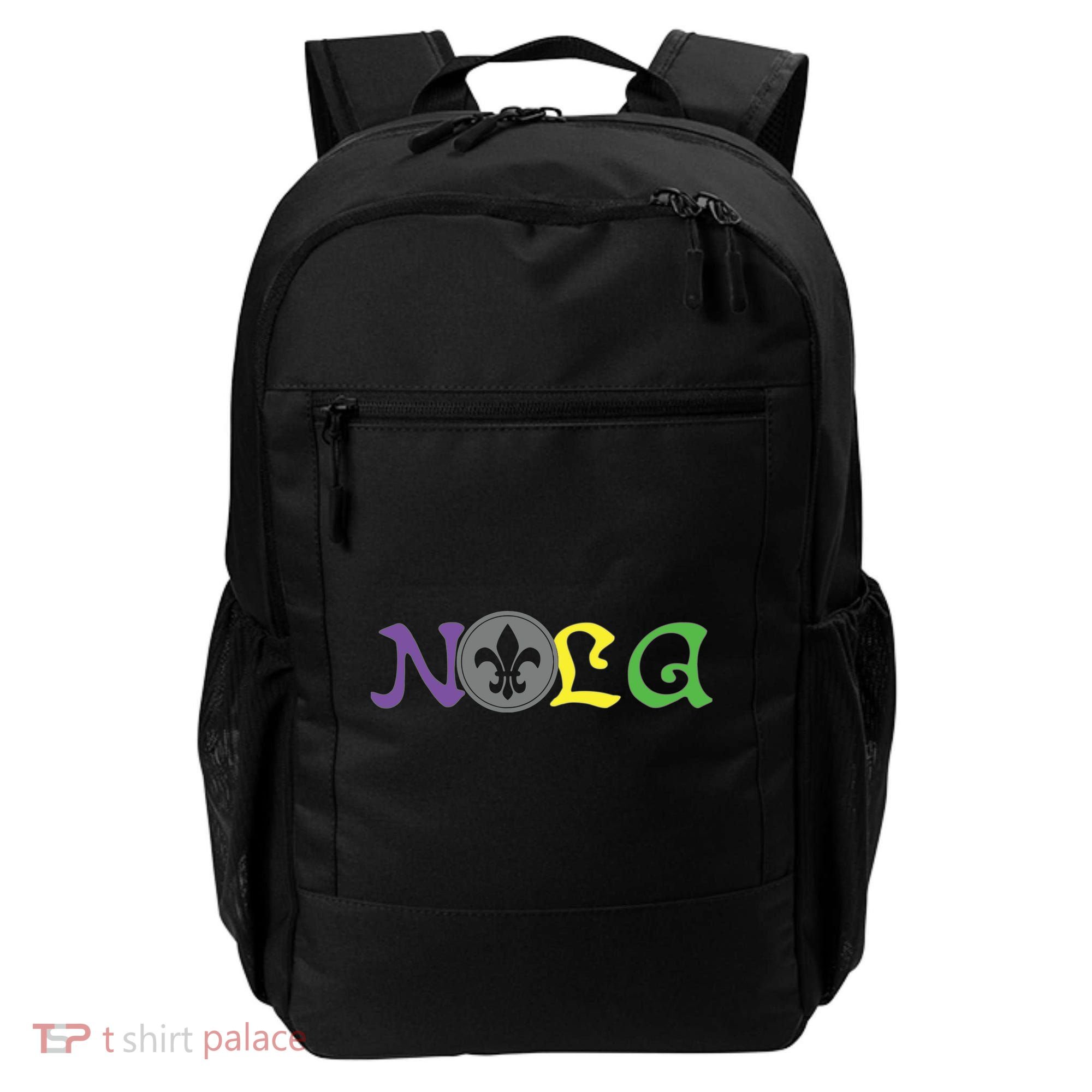 Nola New Orleans Mardi Gras 504 Backpack
