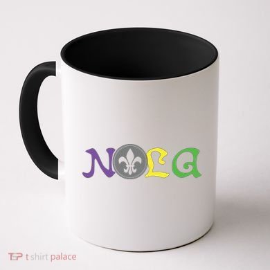 Nola New Orleans Mardi Gras 504 Coffee Mug