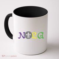 Nola New Orleans Mardi Gras 504 Coffee Mug thumb 0
