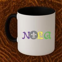 Nola New Orleans Mardi Gras 504 Coffee Mug thumb 2