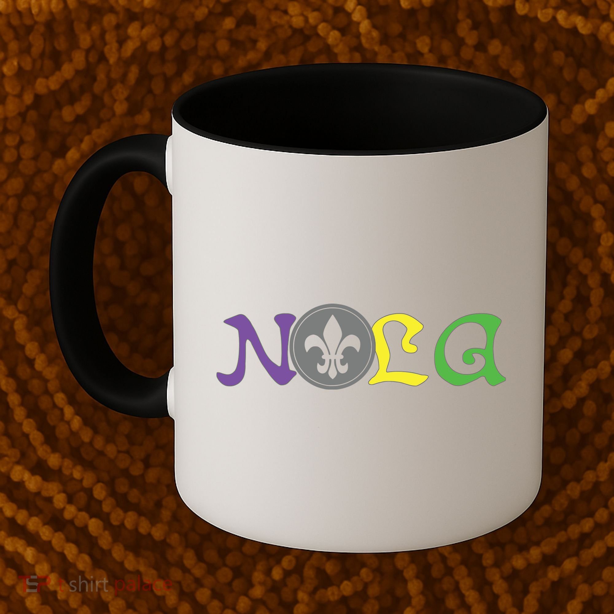 Nola New Orleans Mardi Gras 504 Coffee Mug