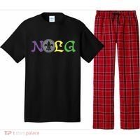 Nola New Orleans Mardi Gras 504 Pajama Set thumb 0