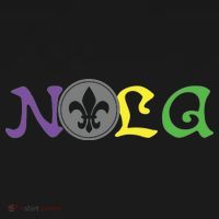 Nola New Orleans Mardi Gras 504 Mousepad thumb 1