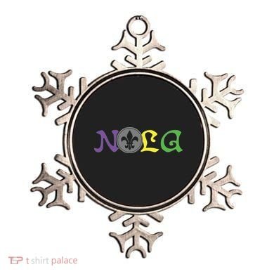 Nola New Orleans Mardi Gras 504 Ornament