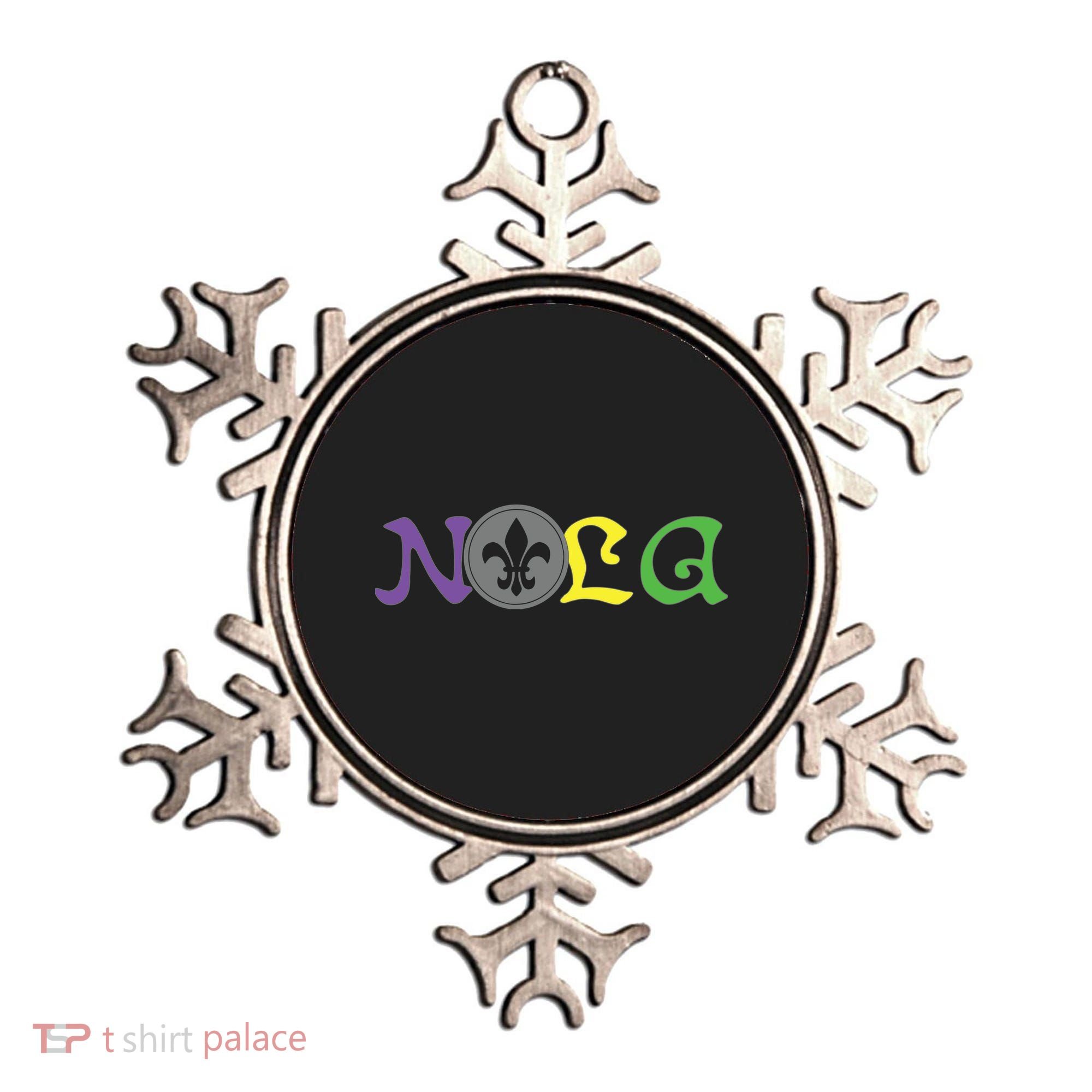Nola New Orleans Mardi Gras 504 Ornament