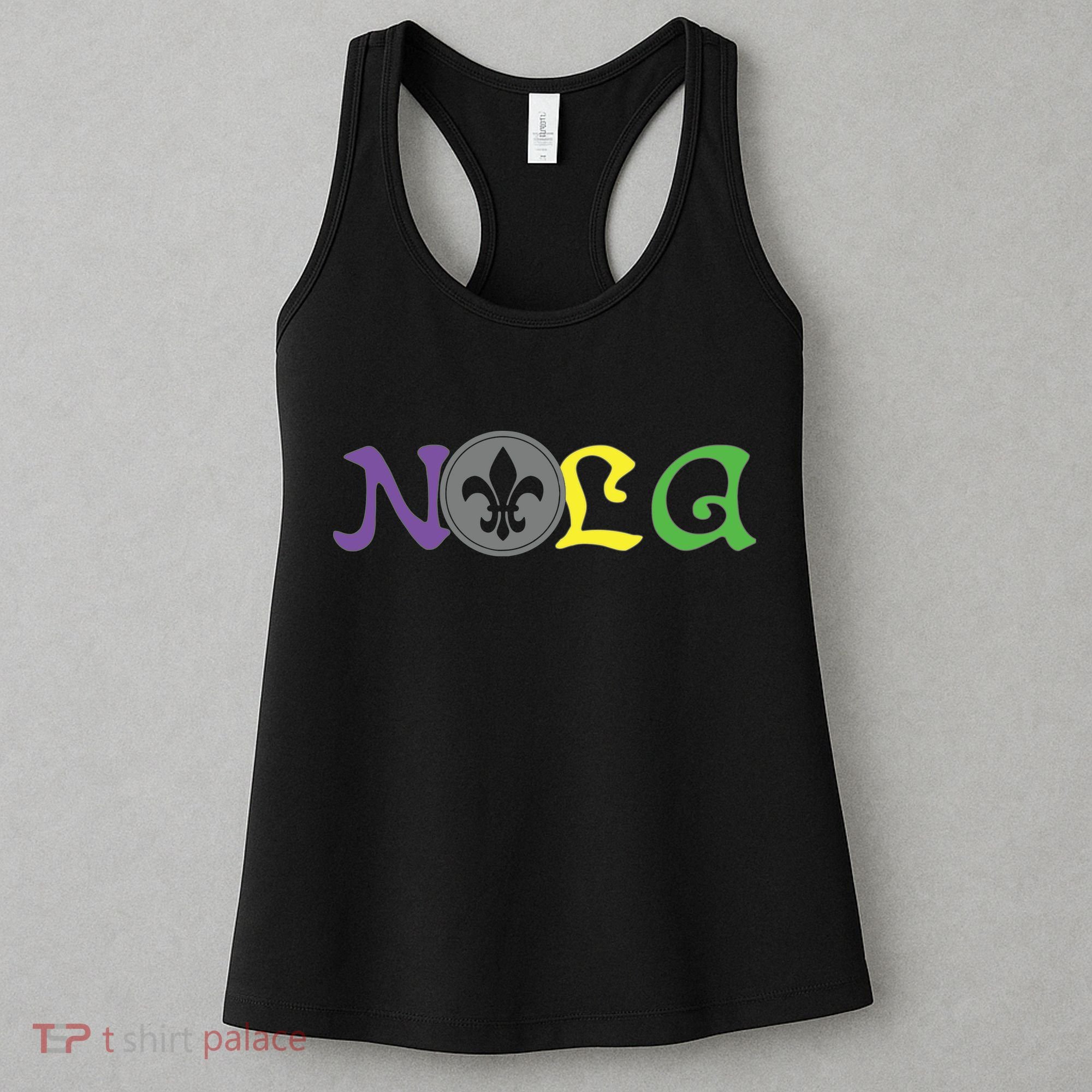 Nola New Orleans Mardi Gras 504 Women's Tank Top