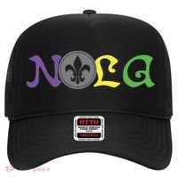 Nola New Orleans Mardi Gras 504 Hat thumb 0
