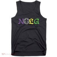 Nola New Orleans Mardi Gras 504 Tank Top thumb 0