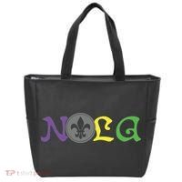 Nola New Orleans Mardi Gras 504 Tote Bag thumb 0