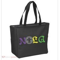 Nola New Orleans Mardi Gras 504 Tote Bag thumb 2