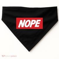 Nope! USA-Made Doggie Bandana thumb 0