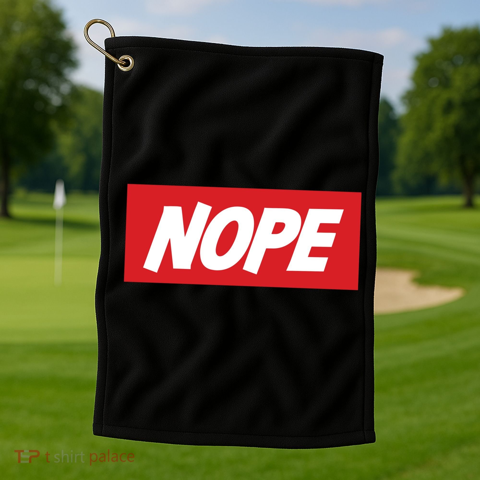 Nope! Golf Towel