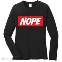 Nope! Women's Long Sleeve Shirt thumb 0