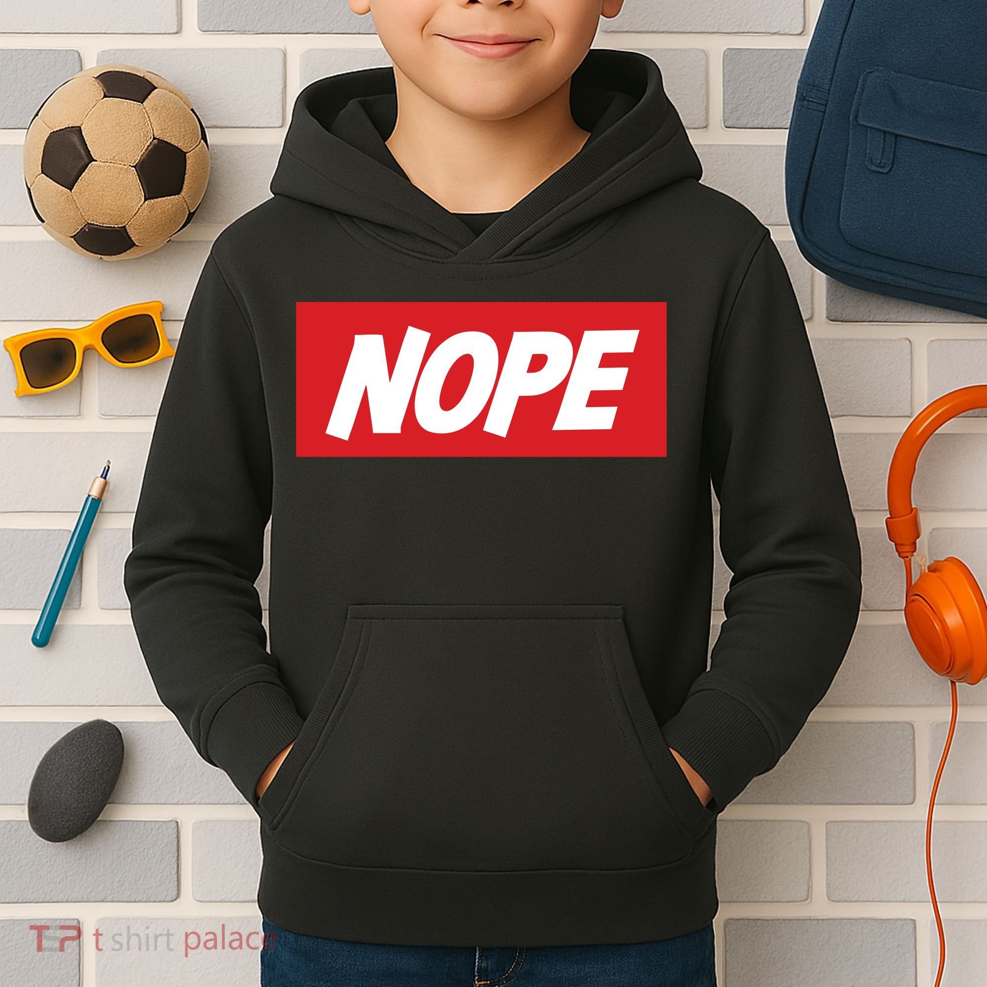 Nope! Kids Hoodie