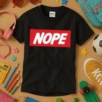 Nope! Kids T-Shirt thumb 3