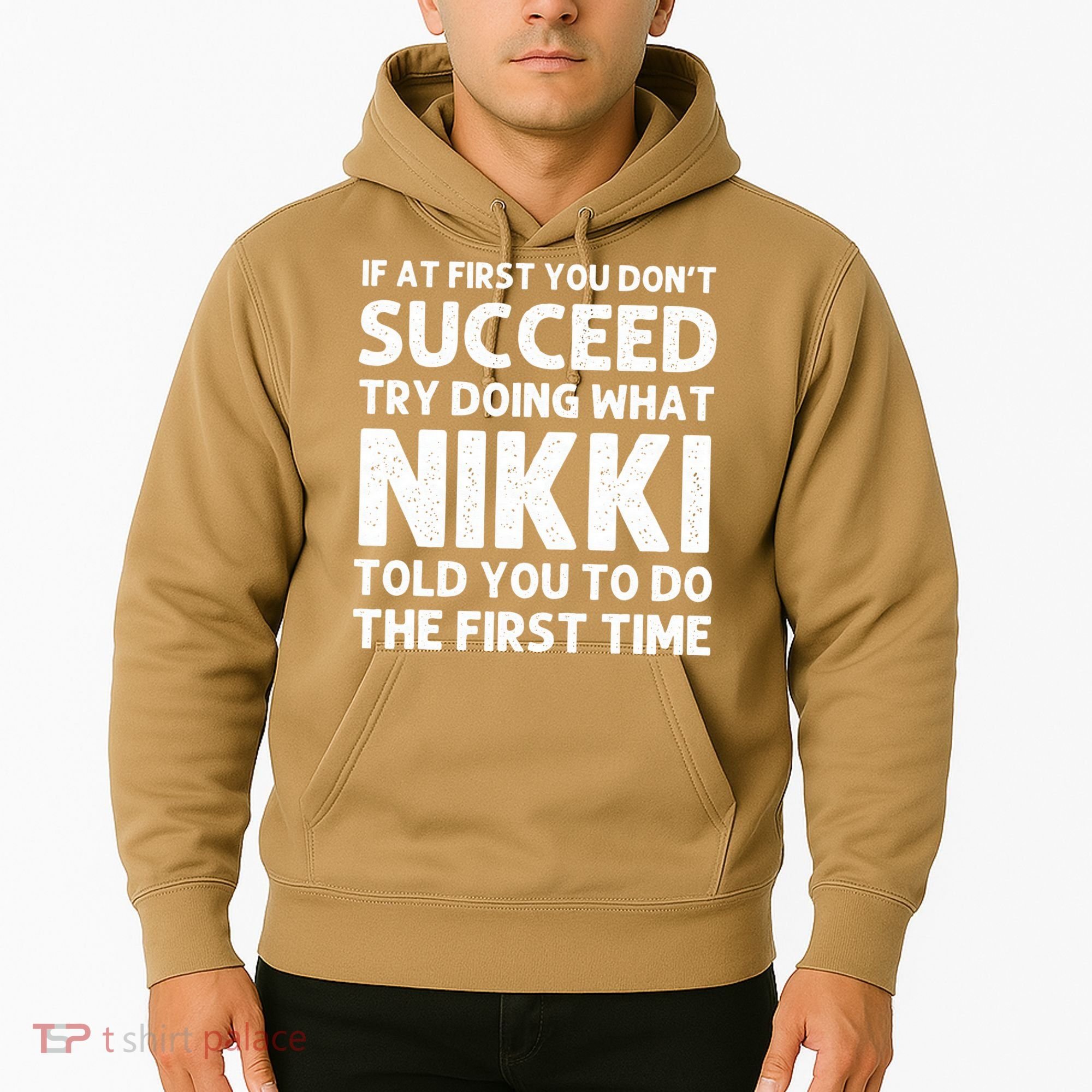 NIKKI Name Personalized Birthday Funny Christmas Joke Hoodie