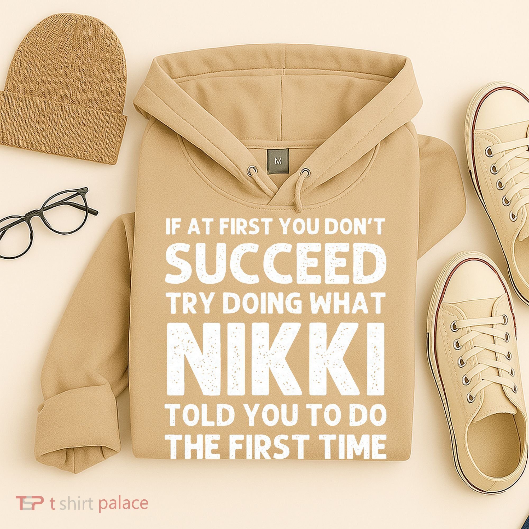 NIKKI Name Personalized Birthday Funny Christmas Joke Hoodie