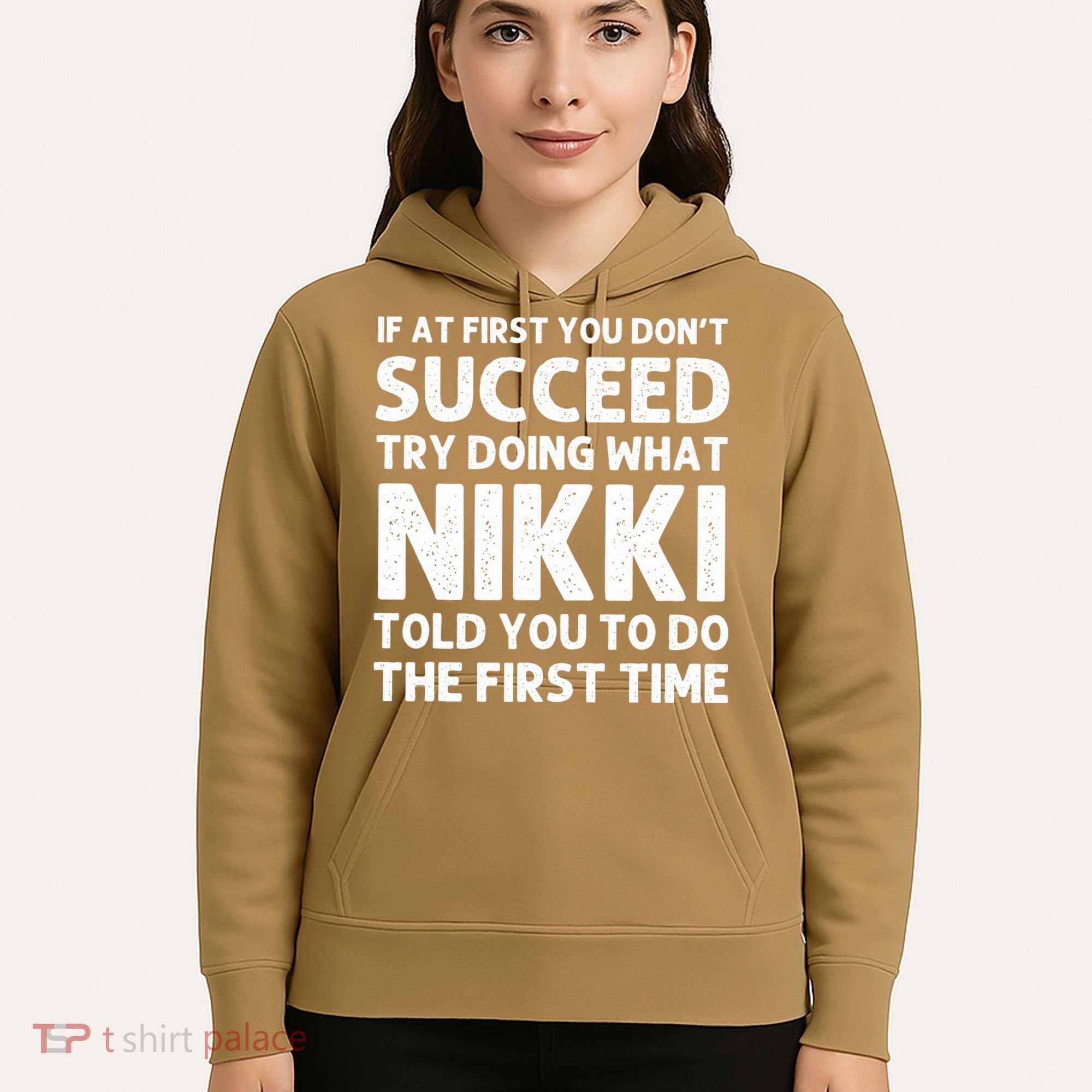 NIKKI Name Personalized Birthday Funny Christmas Joke Hoodie