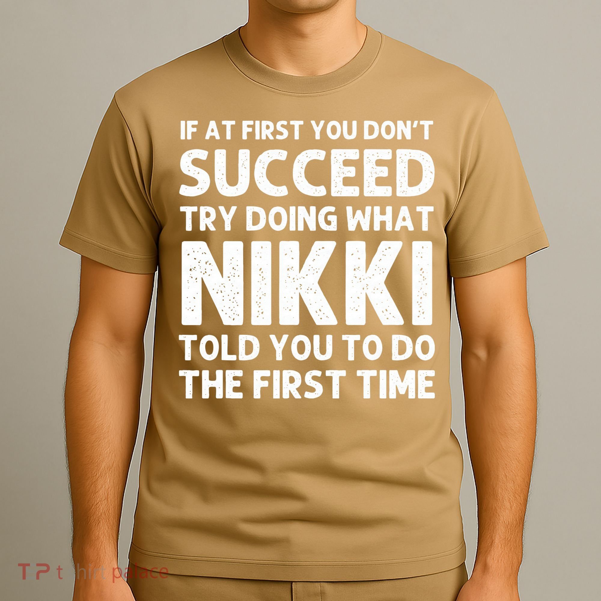 NIKKI Name Personalized Birthday Funny Christmas Joke T-Shirt