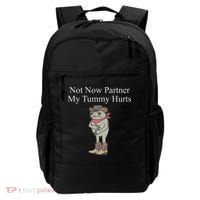 Not Now Partner My Tummy Hurts Backpack thumb 0